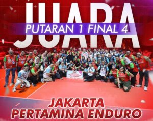 Pertamina Enduro & Lavani Juara Putaran Pertama Final Four Proliga 2026