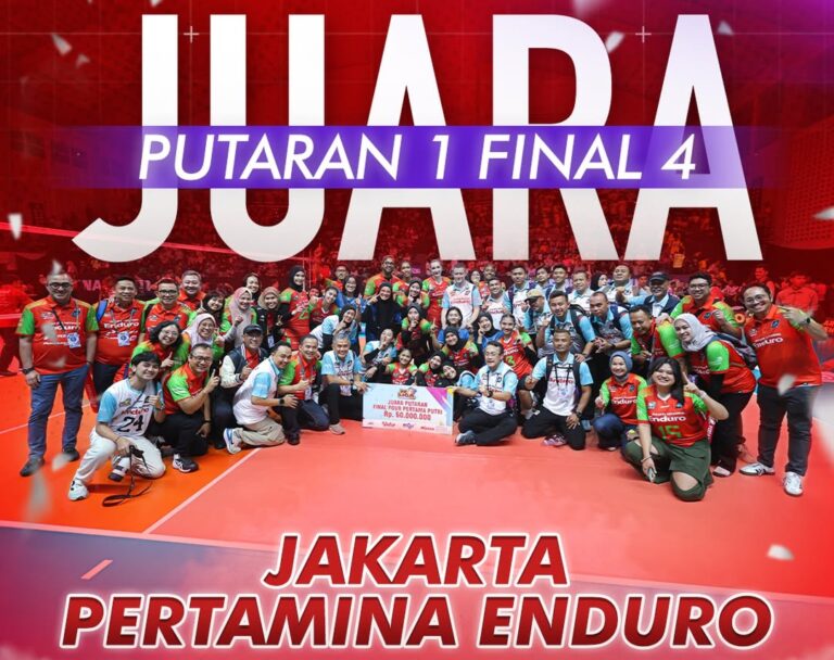 Pertamina Enduro & Lavani Juara Putaran Pertama Final Four Proliga 2026