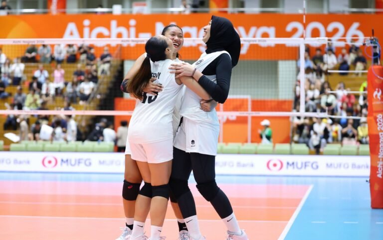 Asian Gmaes: Timnas Voli Putri Indonesia Kalah dari Chinese Taipei, Finis di Posisi Keenam Asian Games 2026