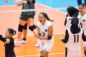 Asian Games: Timnas Voli Putri Indonesia Menang 3–0 atas Vietnam, Melaju ke Perebutan Peringkat Kelima